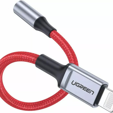Ugreen Apple MFi to 3.5mm AUX Adapter Headphone Jack Cable iPhone