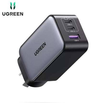 Ugreen Nexode 65W 3 Ports USB GaN Fast II Chip Fast Charger