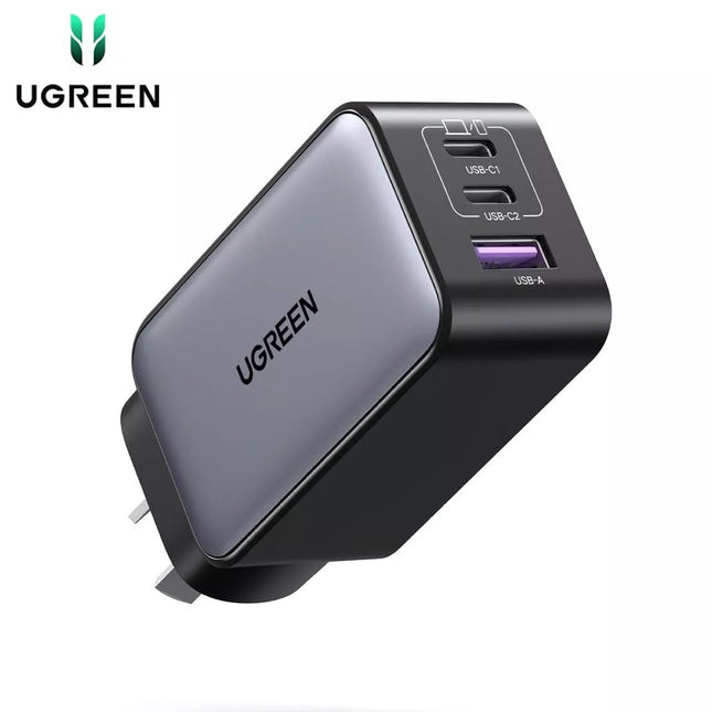 Ugreen Nexode 65W 3 Ports USB GaN Fast II Chip Fast Charger