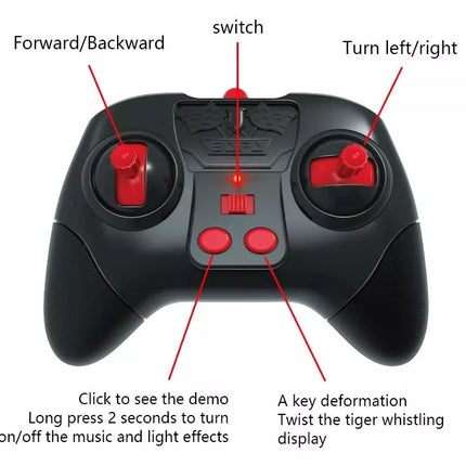 WSD Toys Gesture Sensing RC Stunt Car 2024 - Tumbling, 360° Spinning, Wall Flip