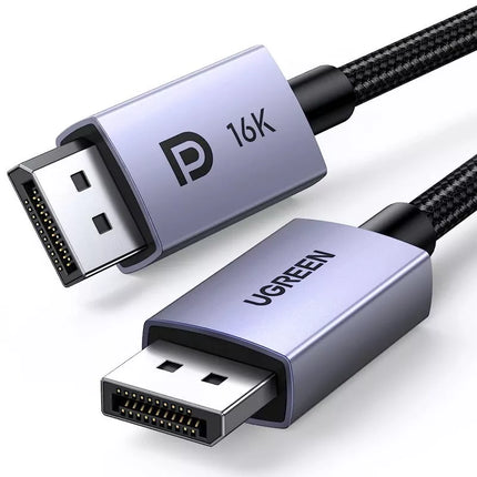 Ugreen 16K DisplayPort DP 2.1 VESA Certified Male to Male Cable Support HDR HDCP