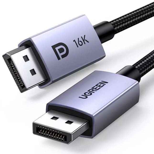 Ugreen 16K DisplayPort DP 2.1 VESA Certified Male to Male Cable Support HDR HDCP