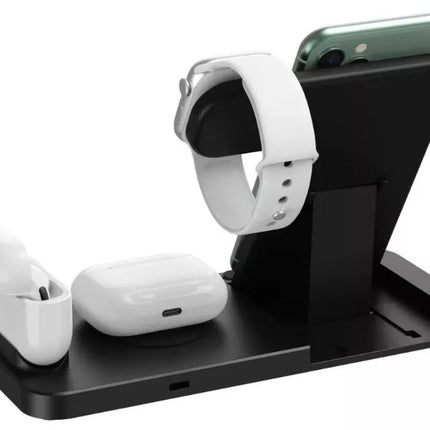 BDI 4-in-1 15W Wireless Fast Charging Station for Apple Watch iPhone AirPods