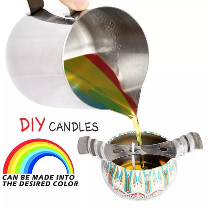BDI Eco-Friendly Non-Toxic DIY Beeswax Candle Making Kit Candle Craft Tools Gift