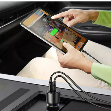 Ugreen 63W USB C Car Charger Adapter - PPS 45W Super Fast Charging 2.0 + 18W QC