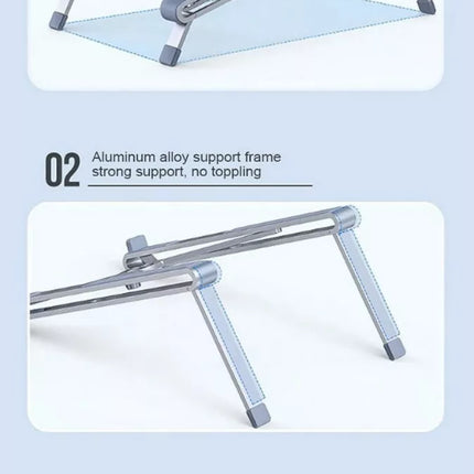UGREEN Aluminum Adjustable Laptop Stand Holder Riser - 8" to 15.6" Laptops