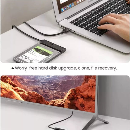 Ugreen USB 3.0 to SATA III Adapter Cable for 2.5" SSD & HDD Hard Drive Adapter