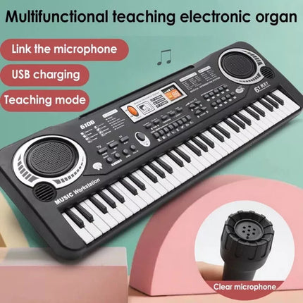 SEMART 61 Keys Multi-Function Music Electronic Piano Keyboard - Smart Music Toy