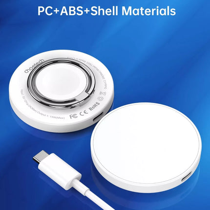 CHOETECH T603-F Ring Holder & Magnetic 15W Wireless Charger for iPhone/iWatch