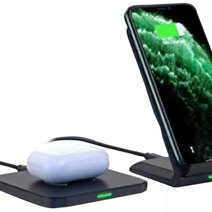 CHOETECH MIX00087 (T524S+T511S) Qi 10W/7.5W Fast Wireless Charging Stand and Pad