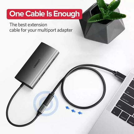 UGREEN USB Type C Extension Cable - USB C Male to USB C Female, 100W PD, 4K