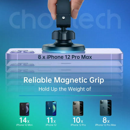 Choetech MagSafe Magnetic Car Mount Phone Holder - iPhone 16, 15, 14, 13