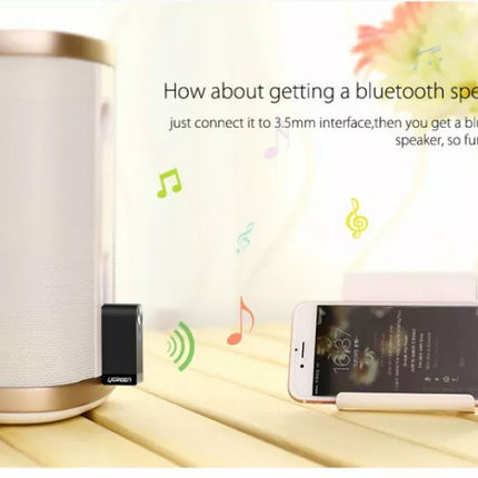 UGreen Bluetooth 4.1 Car Music Audio Receiver Adapter Mic & Battery aptX