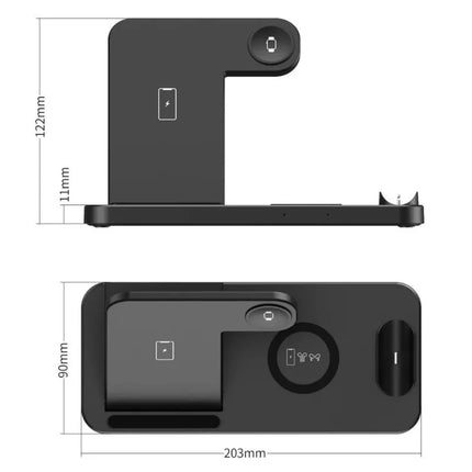 BDI 4-in-1 15W Wireless Fast Charging Station for Apple Watch iPhone AirPods