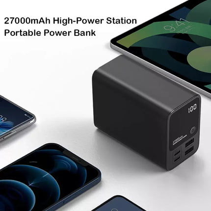 Choetech B635 27000mAh USB-C PD3.0 Portable Laptop Power Bank with 222.5W Output