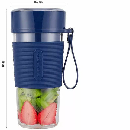 BDI Portable Blender Cup with 6 Blades ice Crusher Fruit Vegetables Juice Maker