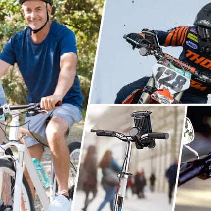 Choetech H067 Bike Motorcycle Adjustable Phone Holder 360° Rotating Up to 6.8"