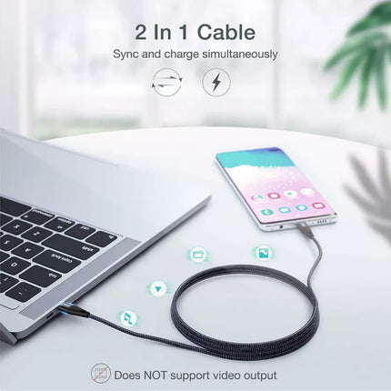 Choetech PD 60W 3A Type C Fast Charging USB C to USB C Charger Cable iPhone 16