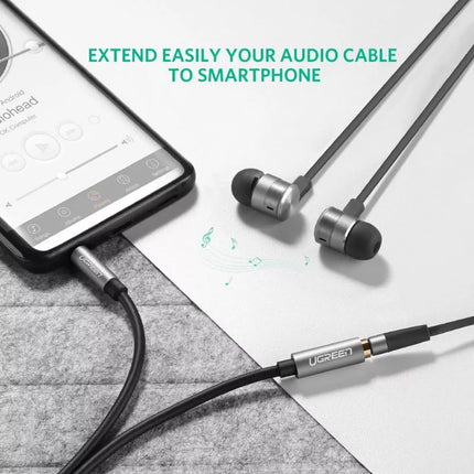 UGREEN 3.5mm Headphone Extension Cable 3.5mm TRS Male to Female Stereo Extension