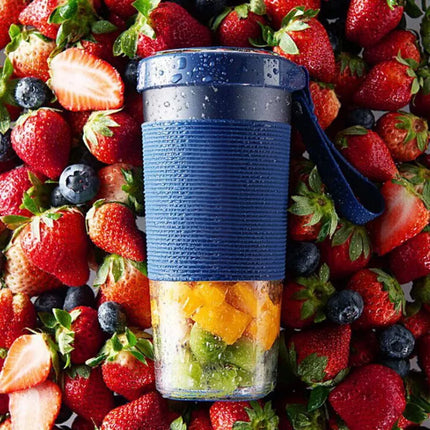 BDI Portable Blender Cup with 6 Blades ice Crusher Fruit Vegetables Juice Maker