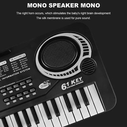 SEMART 61 Keys Multi-Function Music Electronic Piano Keyboard - Smart Music Toy