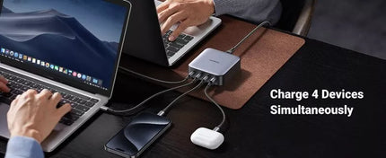 UGREEN 100W USB-C Charger Nexode 4-Port GaN II Charging Station MacBook Pro
