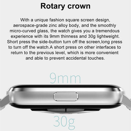 DTX MAX 1.9 Inch HD Display IP68 Waterproof NFC Payment Smart Watch