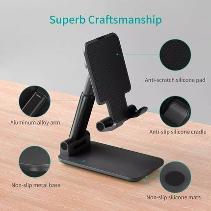 CHOETECH H088 Adjustable Desk Tablet Smartphone Stand, Angle Height For 4~12.9''