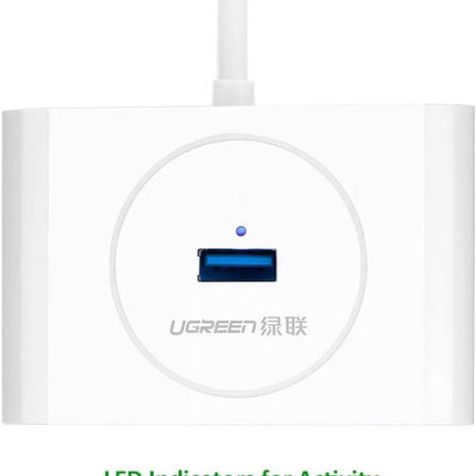 Ugreen 4-Port USB 3.0 Hub Compatible for MacBook Air, iMac Pro, Surface, Ultrabo