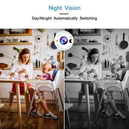 BDI 2MP Two-Way Video Security Camera Wi-Fi, Night Vision, AI Motion Detection
