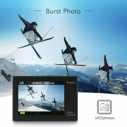 BDI Sports Pro 4K WiFi Action Camera Ultra HD Waterproof DV Camcorder w/ Remote