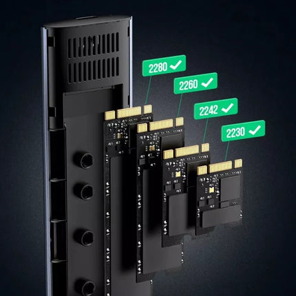 Ugreen M.2 PCIE NVMe SSD Enclosure with USB C to USB C Cable