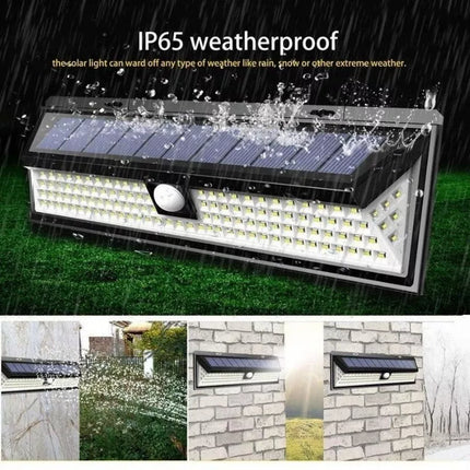 BDI Outdoor Caravan Spotlights Floodlights 800lm Solar Sensor Wall Light w/ PIR