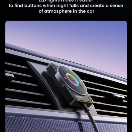 UGREEN Bluetooth 5.4 Receiver AUX Car Audio Adapter Noise Cancellation