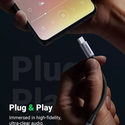 UGREEN USB Type C to 3.5mm Audio Adapter Aux Jack Dongle - iPhone 15, iPad, S23