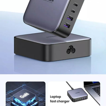 Ugreen Nexode 200W 6 Ports GaN PD Fast Charger for MacBook Pro, iPad, iPhone