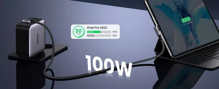 UGREEN USB C to USB C PD 100W Fast Charging Cable 90 Degree iPhone 16 Galaxy S23