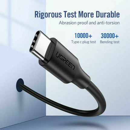 UGREEN USB-C to USB-C PD 60W 20V/3A Fast Charging Data Cable iPhone 16, 15, S24