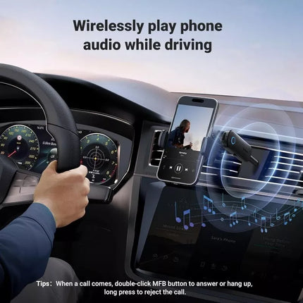 UGREEN 2-in-1 TX & RX Bluetooth 5.0 Transmitter and Receiver 3.5mm Jack to BT