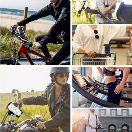 Choetech H067 Bike Motorcycle Adjustable Phone Holder 360° Rotating Up to 6.8"