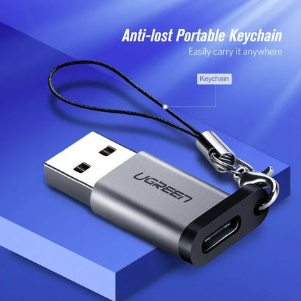 Ugreen USB C 3.1 Female to USB 3.0 Male Adapter 5Gbps 3A Plug Data Transfer
