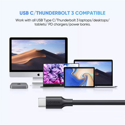 UGREEN USB 3.0 to USB-C Cable w/ 3A QC 3.0 Fast Charging for iPhone 16, 15, S24