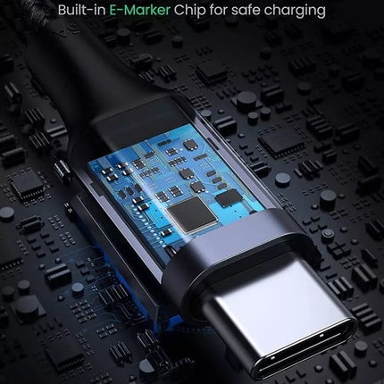 Ugreen 100W USB C to USB C Charging & Data Sync Cable 5A Right Angle 90° Angled