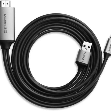 UGREEN 4K HDMI to USB C Cable with USB Power 1.5m Streaming on Nreal Air VR