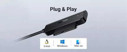 Ugreen USB 3.0 to SATA III Adapter Cable for 2.5" SSD & HDD Hard Drive Adapter