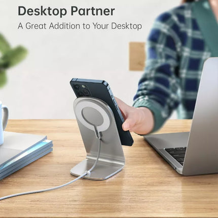 Choetech Magsafe Fast Wireless Magnetic Charger Holder Stand for iPhone 16 15 14