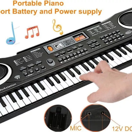 SEMART 61 Keys Multi-Function Music Electronic Piano Keyboard - Smart Music Toy