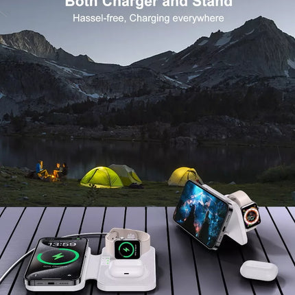 Choetech T616 3-in-1 MagSafe Wireless Charger for iPhone, Apple Watch, AirPods