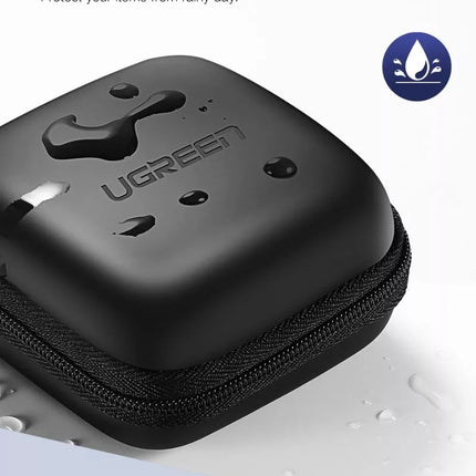 UGREEN Earbuds Earphone Carrying Case Holder Storage Bag with Carabiner