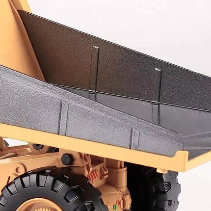 Yi Gong Toys 1:24 9CH 2.4G RC Construction Dump Truck Toy with Lights & Sounds